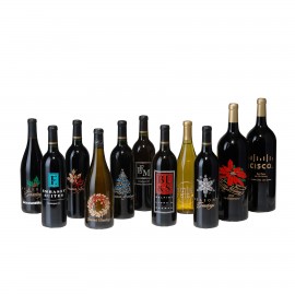 Etched Simoneau Vineyards Brenda Lee Chardonnay Alexander Valley Wine with Logo