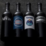 Custom Printed Custom Labeled Windsor Vineyards Sangiovese Sonoma Valley Platinum Series Wine