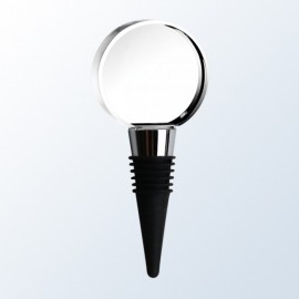 Wine Stopper - Circle with Logo