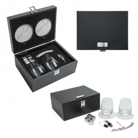 Custom Labeled Lewis 10-Piece Wine Set with Tools