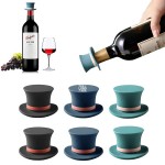 Wine Stoppers - Silicone Wine Bottle Caps with Logo