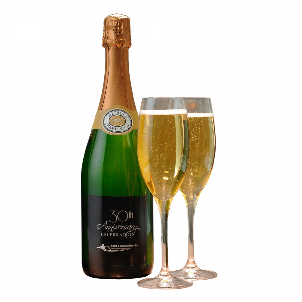 Custom Labeled Windsor Vineyards Blanc de Blanc, Sonoma County, Platinum Series Custom Printed Custom Labeled Windsor Vineyards Blanc de Blanc, Sonoma County, Platinum Series Custom Printed