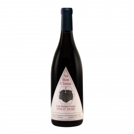Etched Au Bon Climat Santa Barbara Pinot Noir w/Color Fill with Logo  Etched Au Bon Climat Santa Barbara Pinot Noir w/Color Fill with Logo