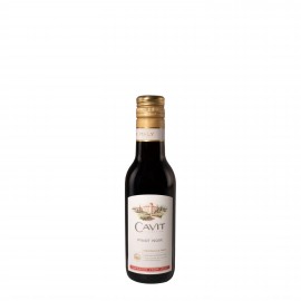 Custom Labeled Etched Cavit Mini Pinot Noir w/Color Fill