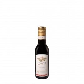 Custom Labeled Etched Mini Cavit Pinot Noir w/Color Fill  Custom Labeled Etched Mini Cavit Pinot Noir w/Color Fill