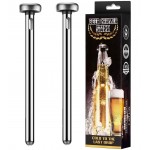 Logo Branded 2 Pack Beer Chillers Stainless Steel Drink Chiller Sticks