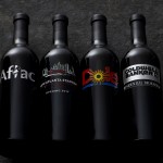 Custom Labeled Etched Windsor Vineyards Merlot Alexander Valley Platinum Series Wine