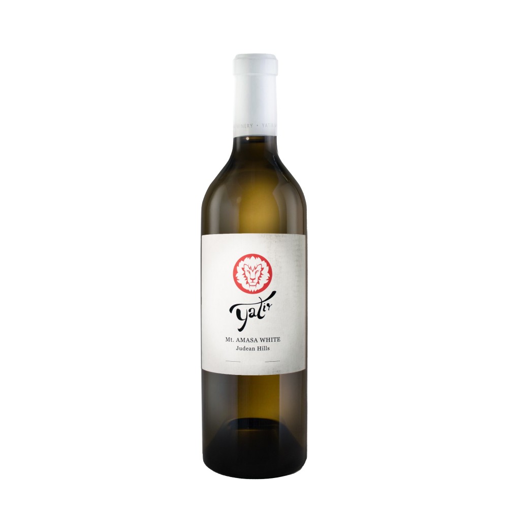 Etched Yatir Mt. Amasa Kosher White w/Color Fill with Logo Etched Yatir Mt. Amasa Kosher White w/Color Fill with Logo