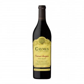 Custom Printed Etched Caymus Cabernet Napa Valley w/Color Fill