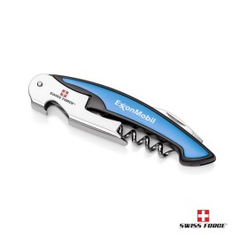 Swiss Force Impressive Wine Tool - Blue with Logo  Swiss Force Impressive Wine Tool - Blue with Logo