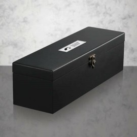 Custom Labeled Ravencliffe Wine Box - Black 750ml