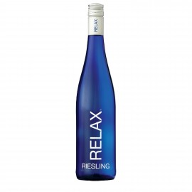 Etched Relax Riesling w/Color Fill with Logo  Etched Relax Riesling w/Color Fill with Logo