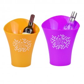 Elegant Plastic Ice Bucket/3L with Logo  Elegant Plastic Ice Bucket/3L with Logo