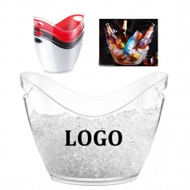 2 Gallon Ice Bucket with Logo