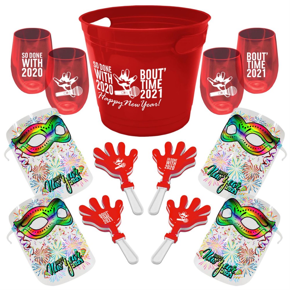 Party Bucket For Four Logo Branded Party Bucket For Four Logo Branded