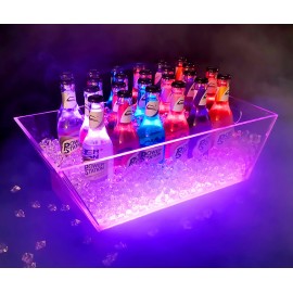 Customizes Boat Shape Light Up Ice Bucket