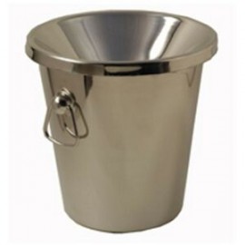 Stainless Steel Wine Tasting Receptacle Spittoon with Logo  Stainless Steel Wine Tasting Receptacle Spittoon with Logo