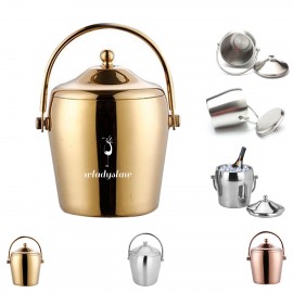 Customizes Double Walled Insulated Ice Bucket 1.2L  Customizes Double Walled Insulated Ice Bucket 1.2L
