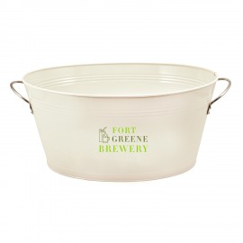 Twine Living Cheers Beverage Chiller Tub with Logo  Twine Living Cheers Beverage Chiller Tub with Logo