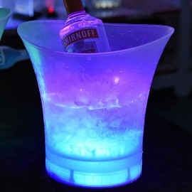 Logo Branded LED Ice Bucket for Parties  Logo Branded LED Ice Bucket for Parties