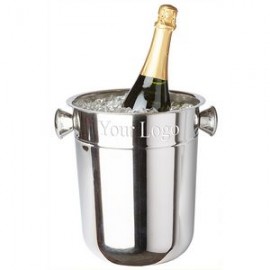 Extra Tall Stainless Steel Cooler with Logo  Extra Tall Stainless Steel Cooler with Logo