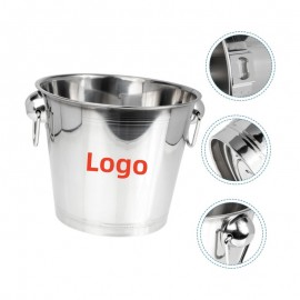 Promotional Stainless Steel Ice Bucket (6L)  Promotional Stainless Steel Ice Bucket (6L)