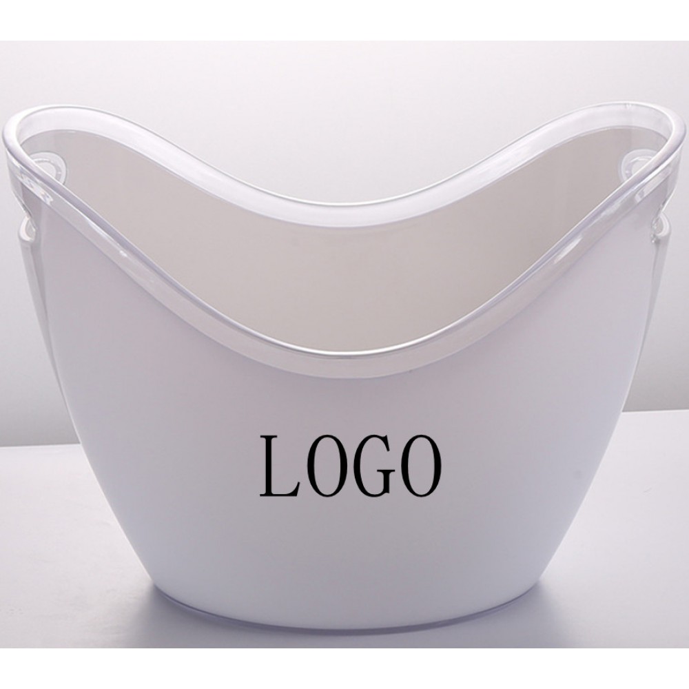 Personalized 8L Custom Logo Large capacity Ice Bucket