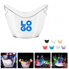 8L Ice Cube Storage Bucket with Logo  8L Ice Cube Storage Bucket with Logo