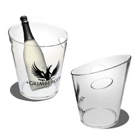 Double Handles Ice Bucket with Logo  Double Handles Ice Bucket with Logo