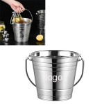 1.5L Stainless Steel Ice Bucket with Logo