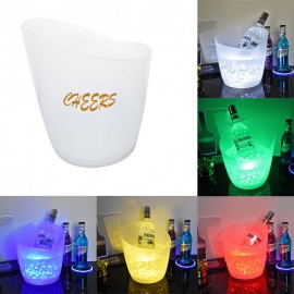 5L Led Ice Bucket with Logo  5L Led Ice Bucket with Logo