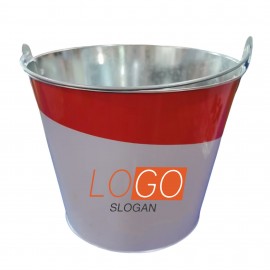 5 Quart Beer Ice Bucket with Logo  5 Quart Beer Ice Bucket with Logo