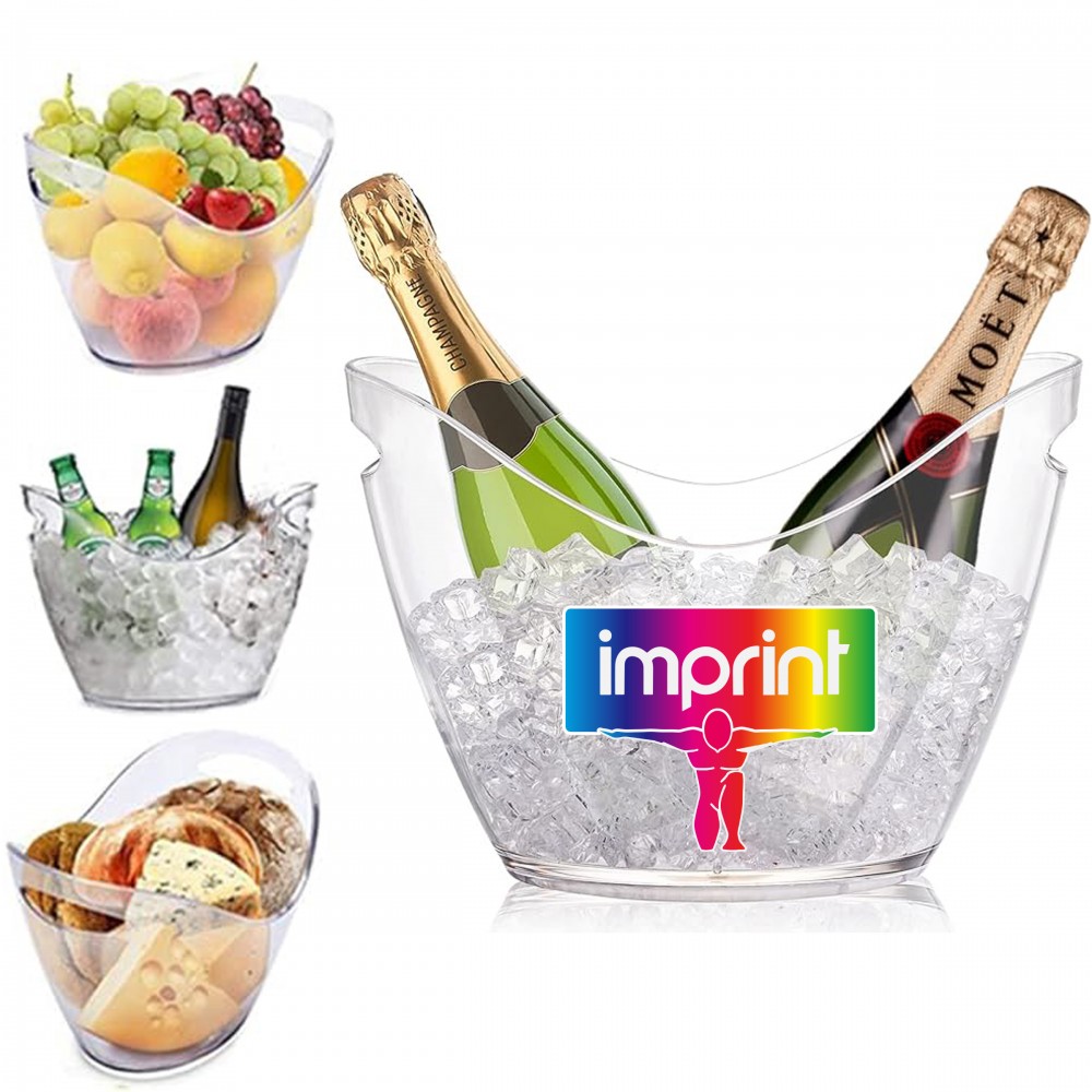 Custom 4L Acrylic Ice Bucket Custom 4L Acrylic Ice Bucket
