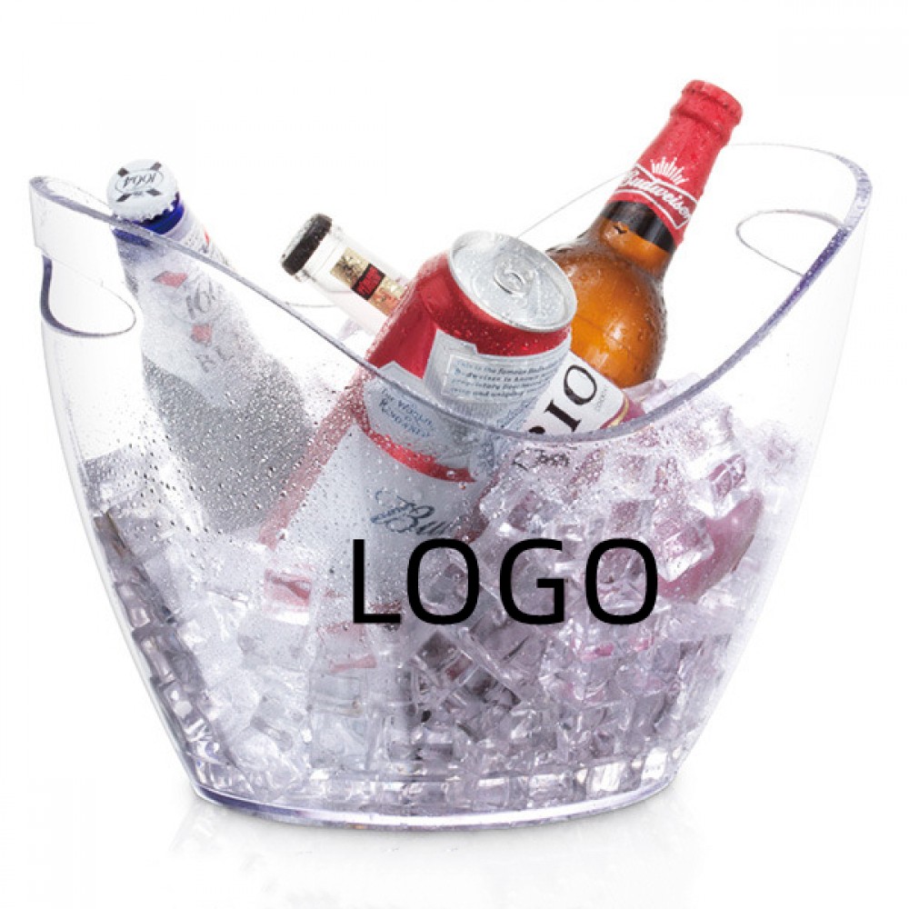 8L Champagne Bottles Ice Bucket with Logo