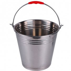 10.50 Qt. Stainless Steel Ice Bucket with Logo  10.50 Qt. Stainless Steel Ice Bucket with Logo
