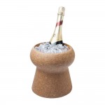 Champagne Cork Ice Bucket with Logo