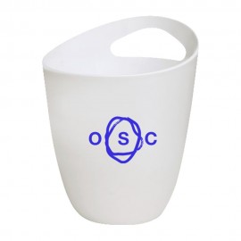 Logo Branded Slope Plastic Wine Bucket
