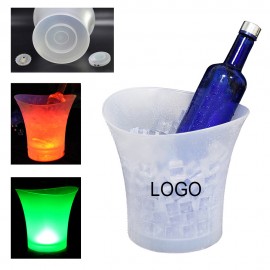 Luminous 5L LED Champagne Ice Buckets with Logo  Luminous 5L LED Champagne Ice Buckets with Logo