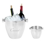 Logo Branded 1.5L Stainless Steel Beer Champagne Ice Bucket