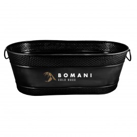 BREKX Colt Hammered Beverage Bucket in Black with Logo