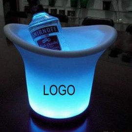Customizes LED Champagne Wine Chiller Ice Bucket  Customizes LED Champagne Wine Chiller Ice Bucket