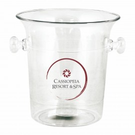 True Arctic Acrylic Ice Bucket with Logo