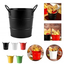 Mini Wine Glass Ice Iron Bucket with Logo  Mini Wine Glass Ice Iron Bucket with Logo