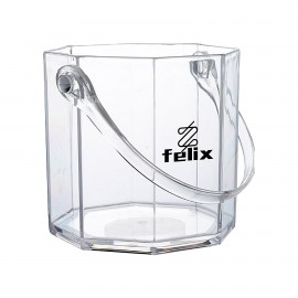 30 Oz. Acrylic Ice Bucket with Logo