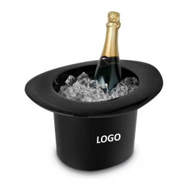 Top Hat Ice Bucket with Logo