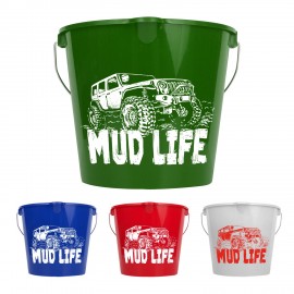 Customizes 7-Quart Plastic Utility Bucket  Customizes 7-Quart Plastic Utility Bucket