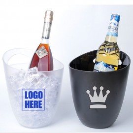 3.2L Tote Plastic Ice Bucket with Logo  3.2L Tote Plastic Ice Bucket with Logo