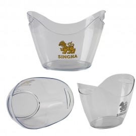 Promotional 8L One Layer Plastic Ice Bucket W/Custom Logo  Promotional 8L One Layer Plastic Ice Bucket W/Custom Logo