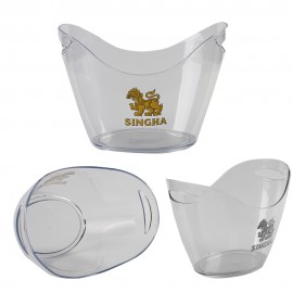 Promotional 8L One Layer Plastic Ice Bucket W/Custom Logo