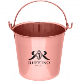 Metallic Ice Bucket with Logo